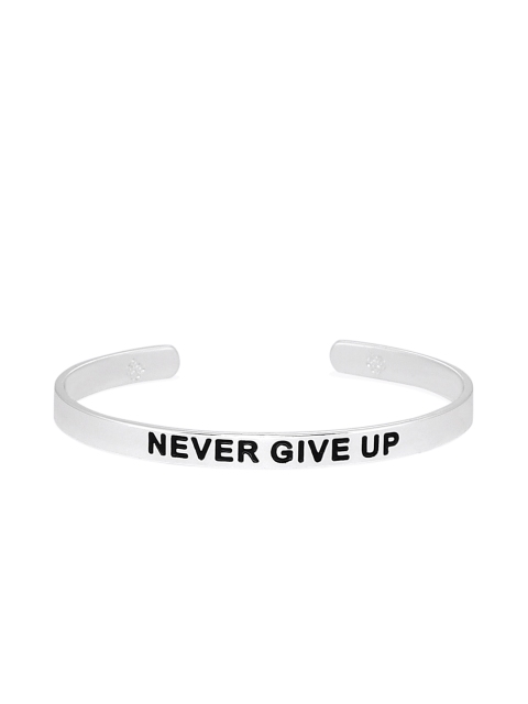 

Pippa Bella Silver Never Give Up Karma Bangle