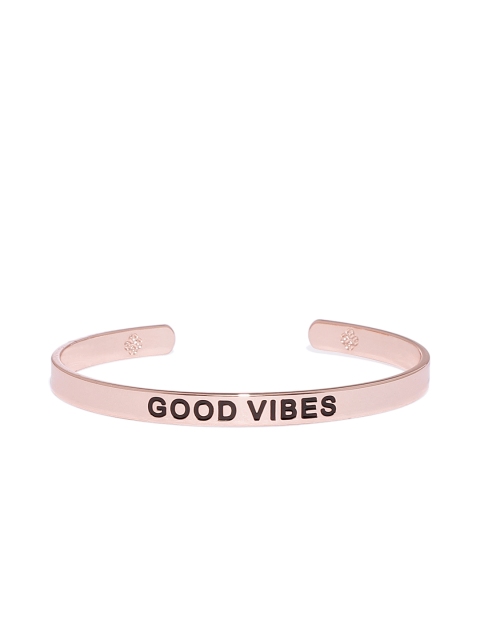 

Pippa Bella Rose Gold Good Vibes Karma Bangle