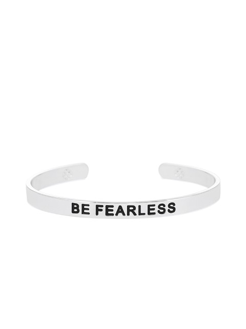 

Pippa Bella Silver Be Fearless Karma Bangle