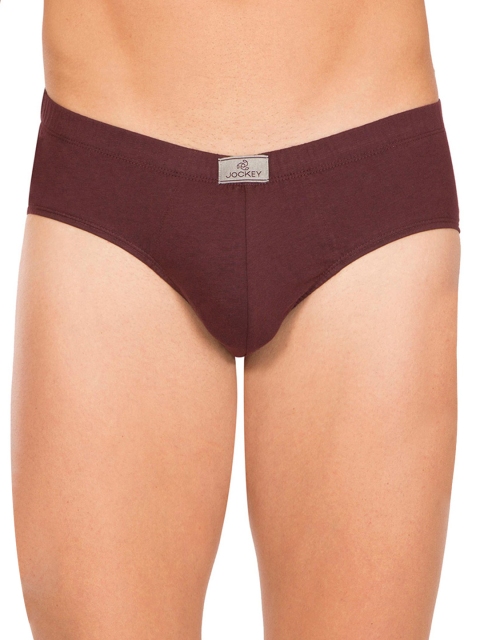 

Jockey Men Maroon Briefs 8035-0305