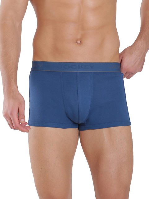 

Jockey Men Blue Solid Trunks 1015-0105