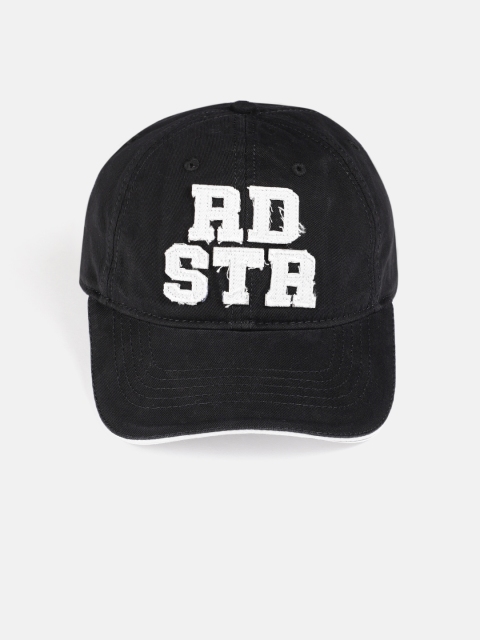 

Roadster Unisex Black Embroidered Baseball Cap