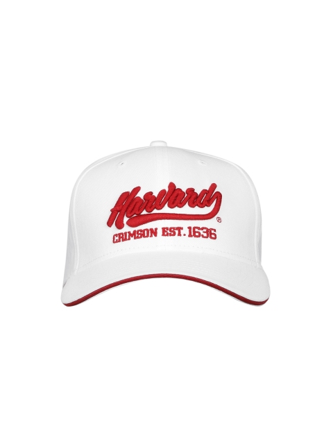 

Harvard Unisex White Solid Baseball Cap