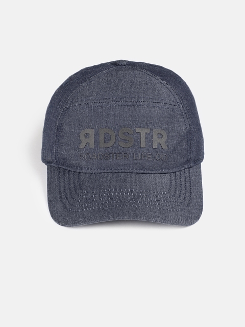 

Roadster Unisex Navy Blue Printed Baseball Cap