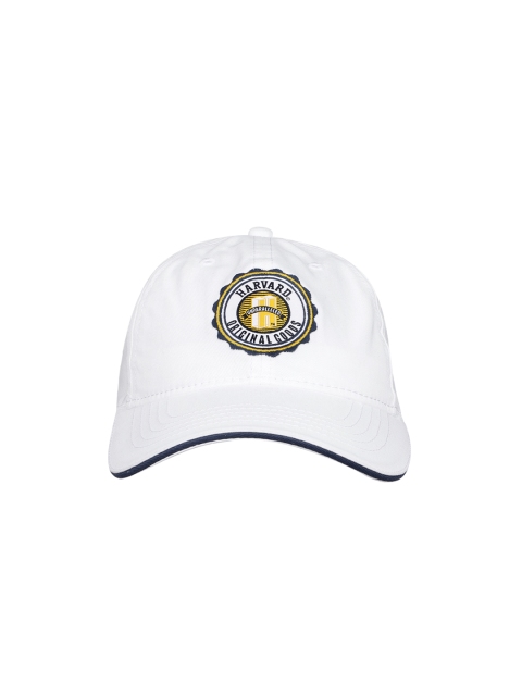 

Harvard Unisex White Solid Baseball Cap
