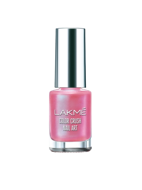 

Lakme Women Color Crush Nailart U2 Nail Polish 6ml, Pink