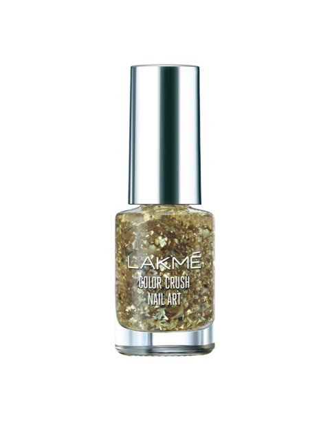 

Lakme G8 Color Crush Nail Art 6 ml, Gold
