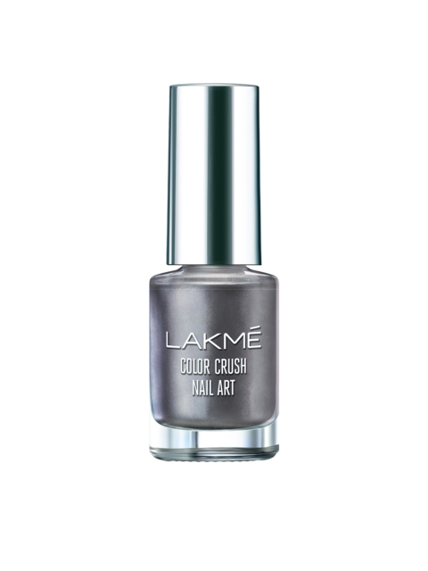 

Lakme C6 Color Crush Nail Art 6 ml, Silver