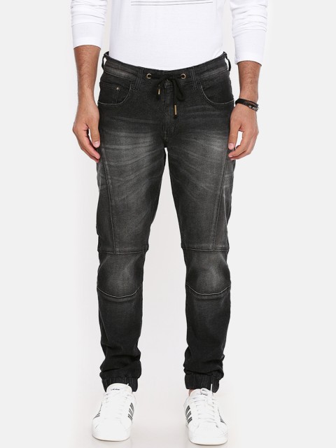 

Breakbounce Men Black Slim Fit Mid-Rise Clean Look Stretchable Jeans