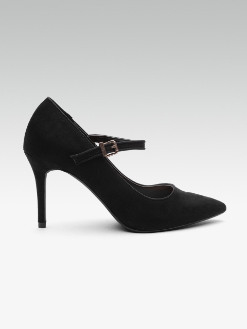 

DOROTHY PERKINS Women Black Solid Pumps