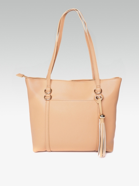 

DOROTHY PERKINS Beige Solid Shoulder Bag