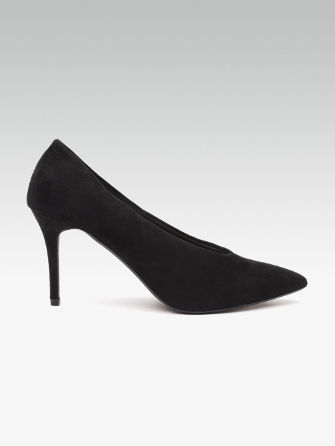 

DOROTHY PERKINS Women Black Solid Pumps