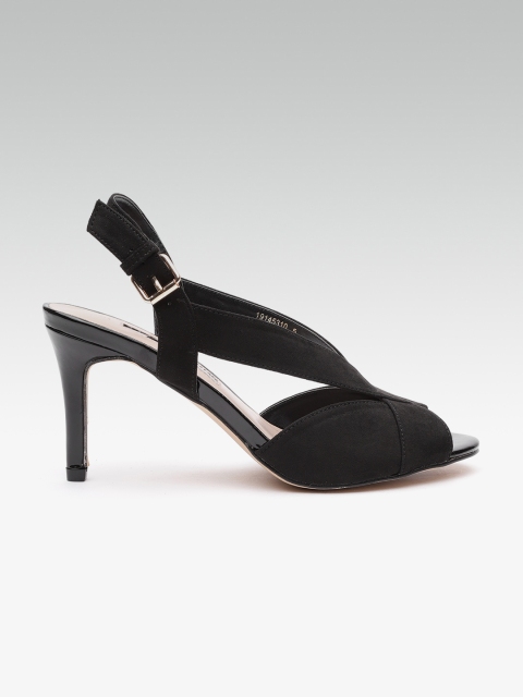 

DOROTHY PERKINS Women Black Solid Slim Heels