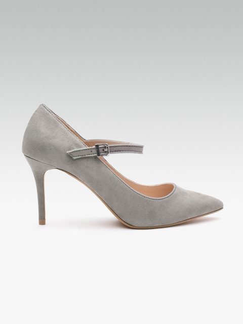 

DOROTHY PERKINS Women Grey Solid Pumps