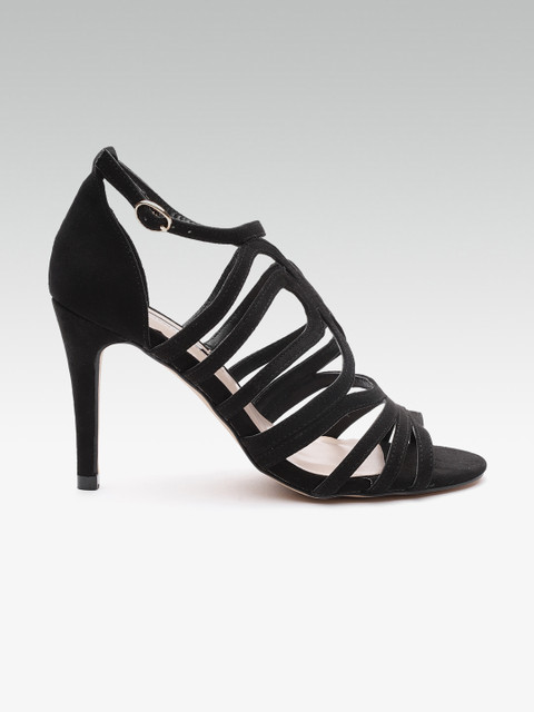 

DOROTHY PERKINS Women Black Solid Heels