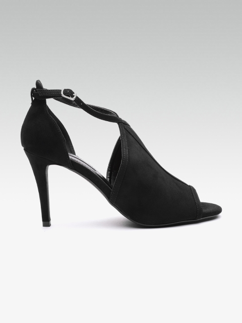 

DOROTHY PERKINS Women Black Solid Heels