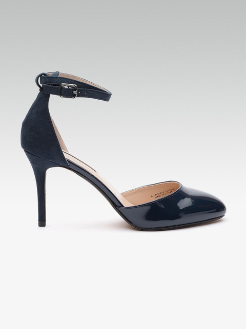 

DOROTHY PERKINS Women Navy Blue Solid Pumps