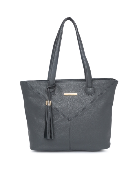 

CERIZ Grey Solid Shoulder Bag