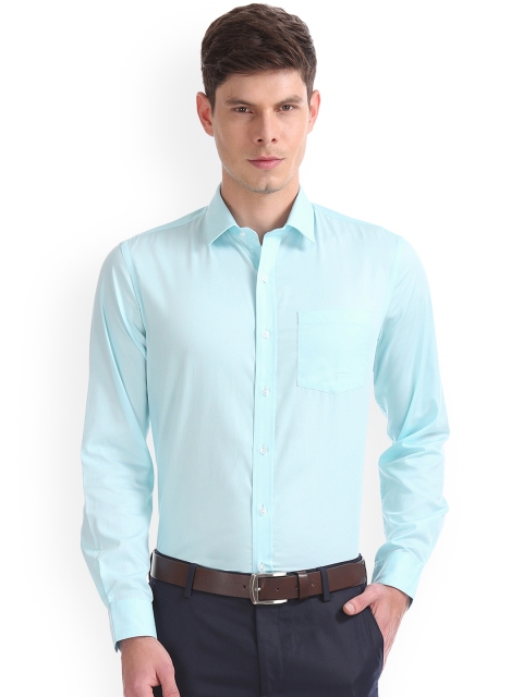 

Arrow Men Blue Slim Fit Solid Formal Shirt
