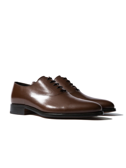 

Rapawalk Coffee Brown Handcrafted Wide Width Leather Oxfords