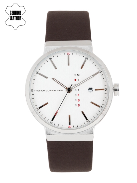 

French Connection Men White Analogue Watch FC1283T_OR1