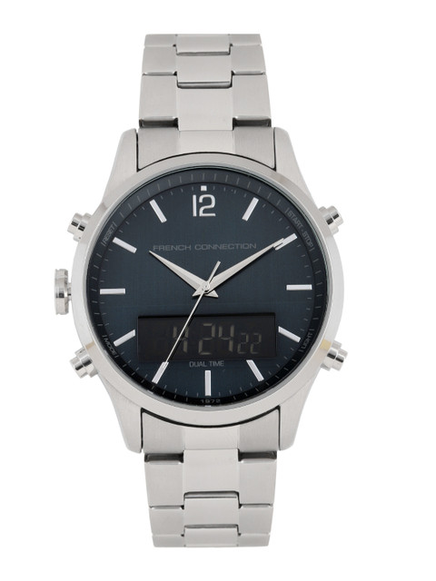 

French Connection Men Navy Blue Analogue and Digital Watch FC1311USM_OR1