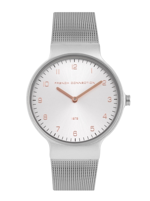 

French Connection Women Silver-Toned Analogue Watch FC1301SM
