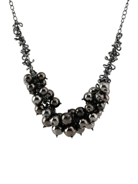

Kazo Women Black Alloy Necklace