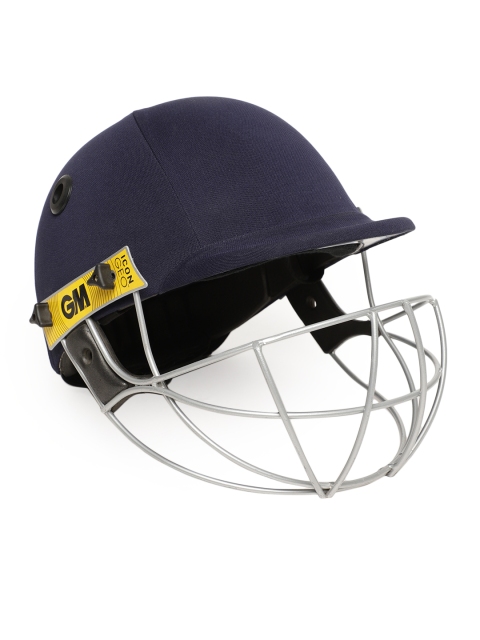 

GM Unisex Navy Blue Icon Geo Junior Cricket Helmet