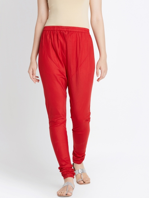 

RANGMANCH BY PANTALOONS Red Solid Chudidar