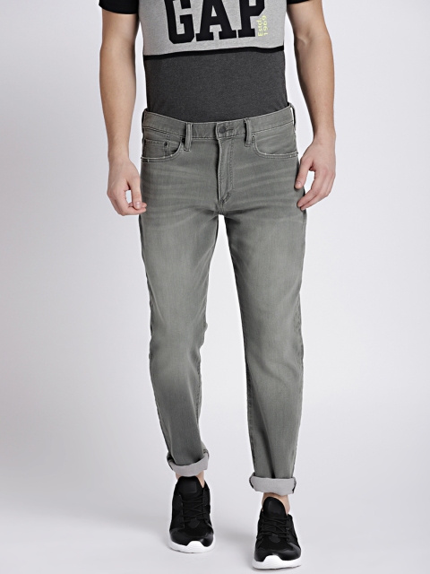 

GAP Men's Grey Soft Wear Jeans In Slim Fit With GAPFLEX