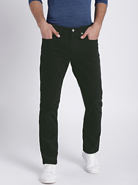 

GAP Men's Black Slim Fit Cords With Gapflex