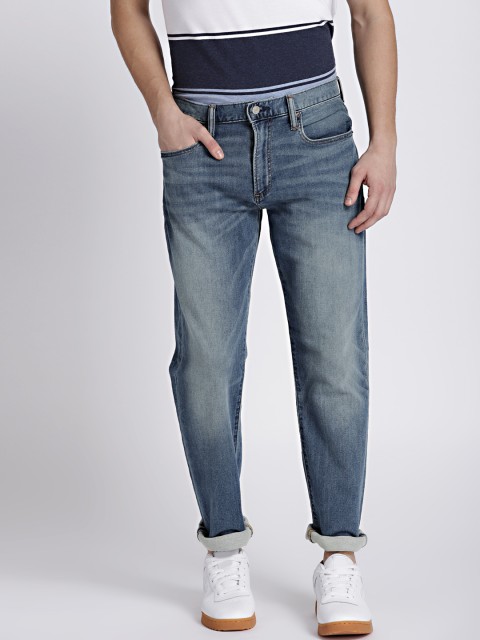 

GAP Men Blue Slim Fit Mid-Rise Clean Look Stretchable Jeans