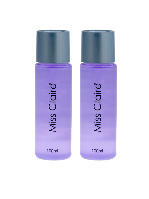 

Miss Claire Set of 2 Nail Polish Removers 02, Purple