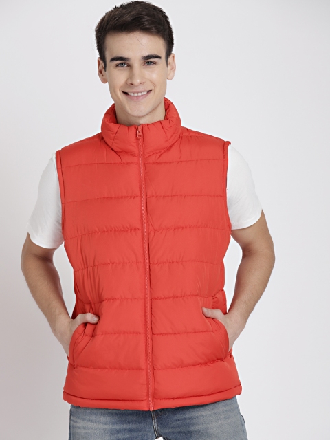 

GAP Men Orange Lightweight Puffer Vest