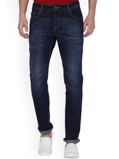 

Crocodile Men Blue Slim Fit Mid-Rise Clean Look Stretchable Jeans