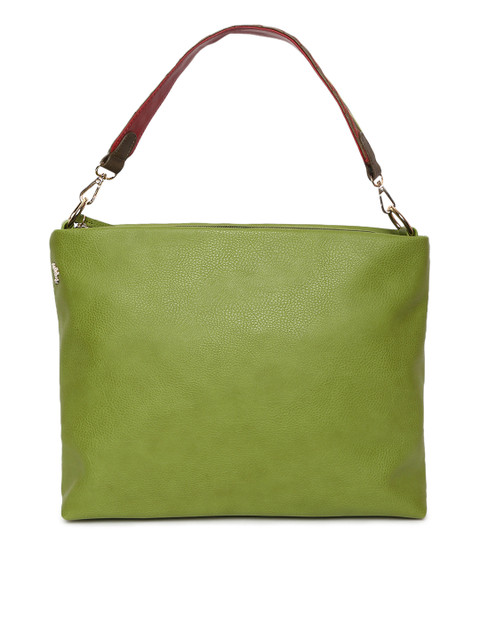 

Baggit Green Solid Shoulder Bag
