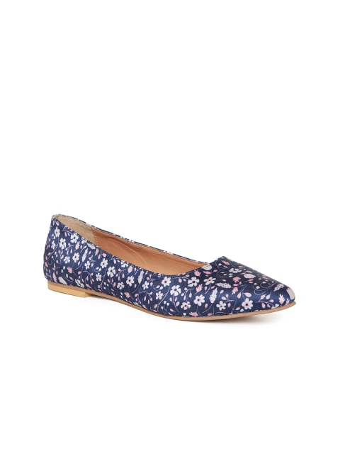 

Chumbak Women Blue Printed Synthetic Ballerinas