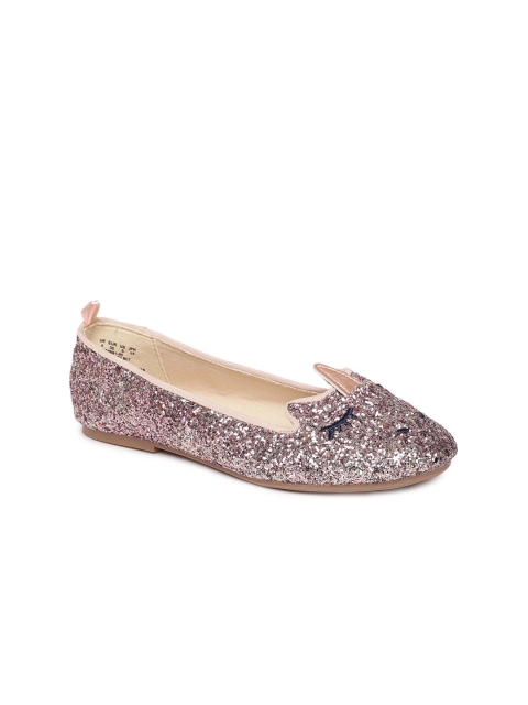 

GAP Baby Girls' Multicoloured Glitter Unicorn Ballet Flats, Multi