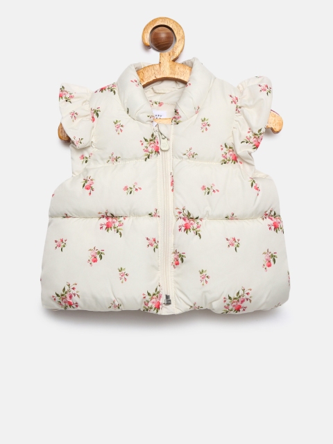 

GAP Girls White Printed Puffer Jacket