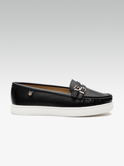 

Carlton London Women Black Loafers