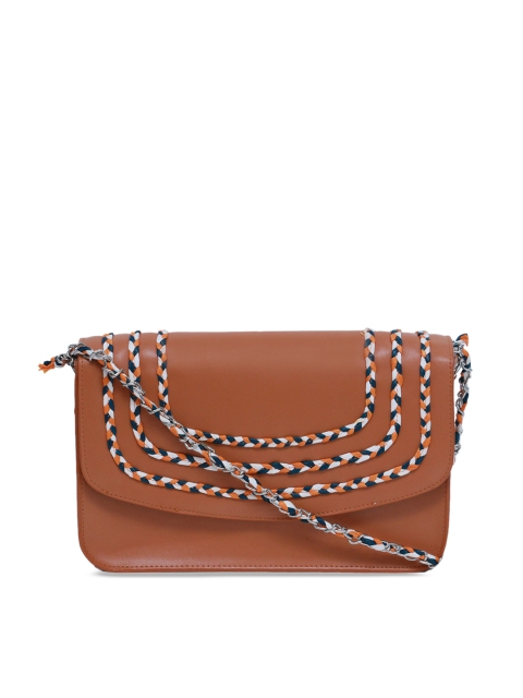 

Diwaah Brown Solid Sling Bag