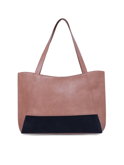

Diwaah Brown & Black Colourblocked Shoulder Bag