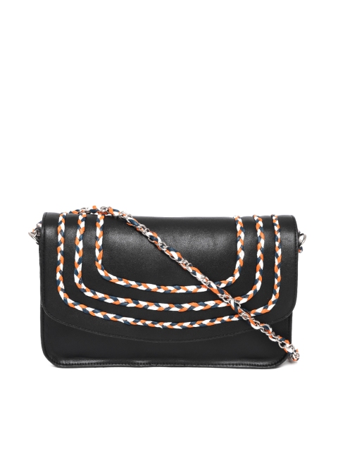 

Diwaah Black Solid Sling Bag
