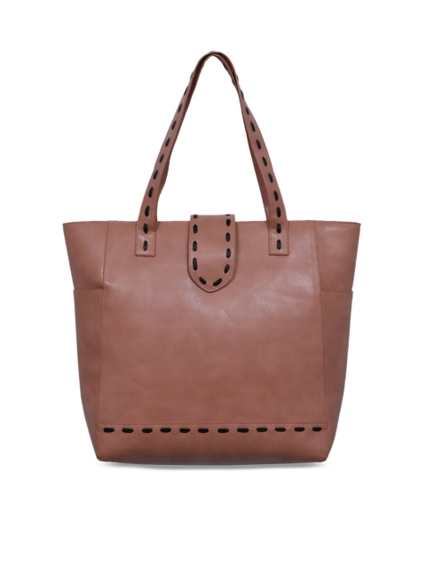 

Diwaah Brown Solid Shoulder Bag