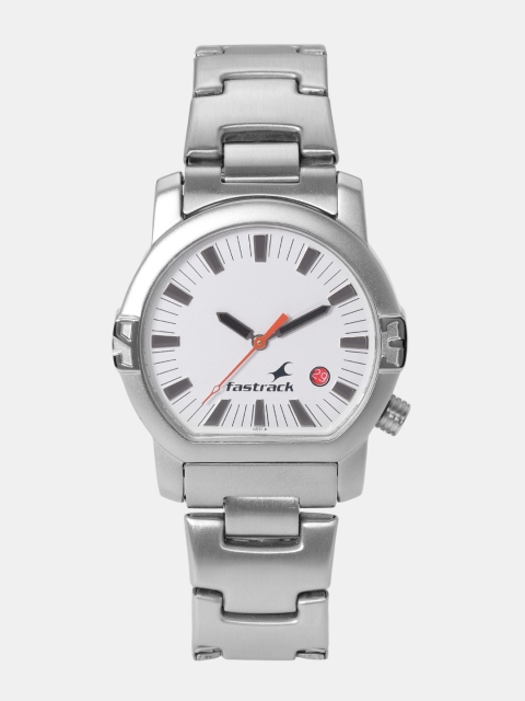

Fastrack Men White Analogue Watch NK1161SM03_OR_F