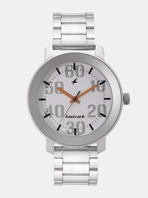 

Fastrack Bare Basics Men White Analogue watch NL3121SM01