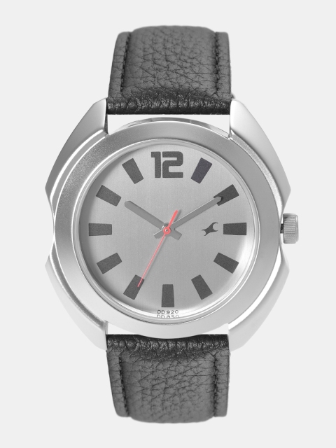 

Fastrack Men Silver-Toned Analogue Watch NK3117SL02