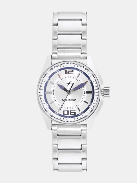 

Fastrack Men Silver-Toned Analogue Watch NK3089SM01_OR