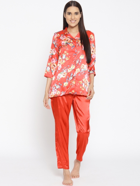 

Sweet Dreams Women Red Printed Night Suit 2767G7CA